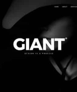 Giant || Responsive Coming Soon Page