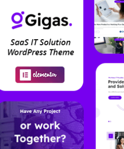 Gigas - SaaS WordPress Theme