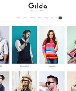 Gilda - Model Agency WordPress CMS Theme