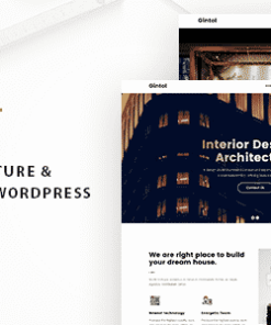 Gintol - Interior And Architecture WordPress Theme