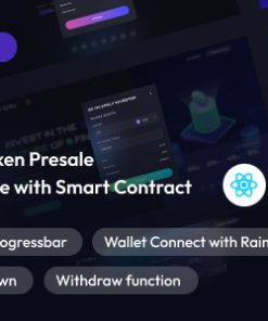 Gittu - ICO/IDO/IGO Token Presale Template With Smart Contract (React JS+Solidity)