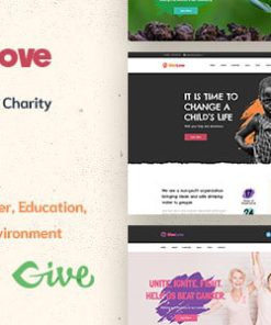 Givelove | Charity & Crowdfunding WordPress Theme