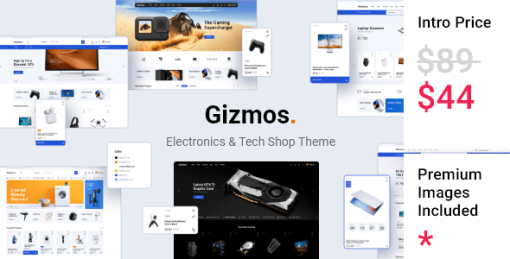 Gizmos - Electronics & Tech Shop Theme