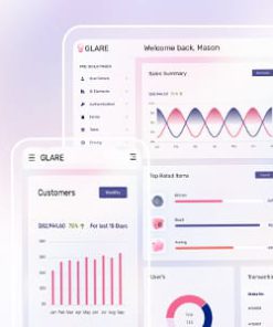 Glare - Soft Bootstrap Admin Dashboard