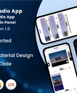 Global radio app - Full Flutter Radio app with admin panel  | V1.0