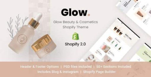 Glow - Beauty & Cosmetics Shopify Theme