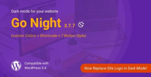 Go Night Dark Mode / Night Mode WordPress Plugin