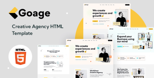 Goage – Creative Agency HTML Template