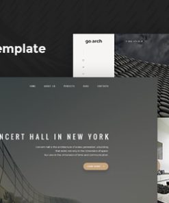 go.arch  - Architecture & Interior Template