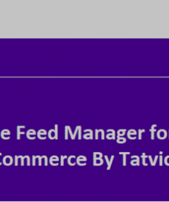 Google Feed Manager For WooCommerce by Tatvic