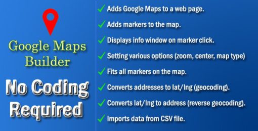 Google Maps Builder
