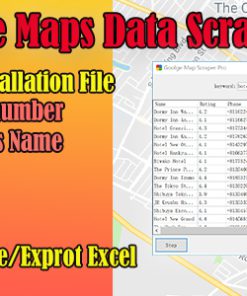 Google Maps Data Scraper Pro