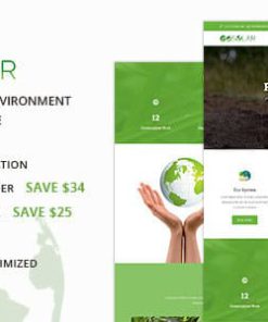 GoSolar - Eco Environmental  & Nature WordPress Theme