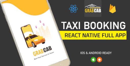 GrabCab React Native Full Taxi App