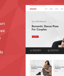 GRACE - Minimal Fashion Store Prestashop 1.7 Responsive Theme