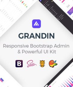 Grandin - Responsive Bootstrap Admin & Powerful UI Kit