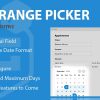 Gravity Forms Date Range Picker