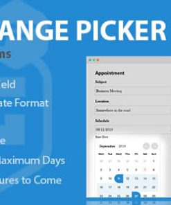 Gravity Forms Date Range Picker