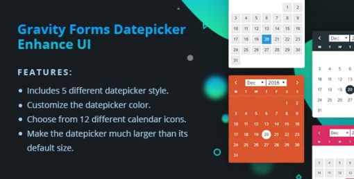 Gravity Forms Datepicker Enhance UI