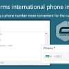 Gravity Forms international phone input