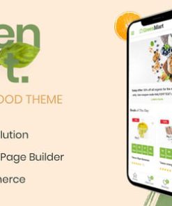 GreenMart – Organic & Food WooCommerce WordPress Theme