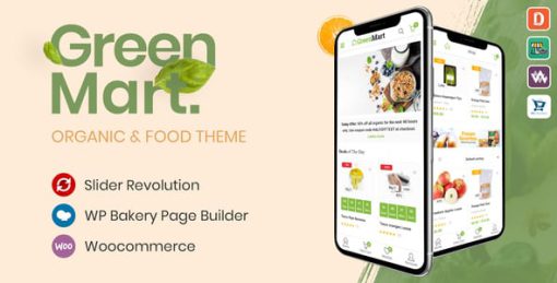 GreenMart – Organic & Food WooCommerce WordPress Theme
