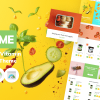 GreenMe - Organic Food, Vitamin Store Shopify Theme