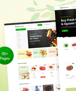 Grenmart – Organic & Grocery Laravel eCommerce