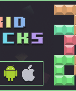 Grid Blocks - Construct 3 - .c3p - HTML5 - Full Game