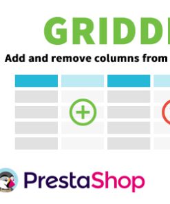 Gridder - add and remove columns from Prestashop back office lists