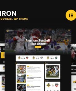 Gridiron | American Football & NFL Superbowl Team WordPress Theme