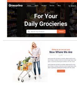 Grocerino - Online Grocery & Retail Store HTML Template