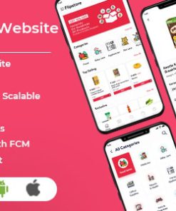 Grocery, Clothes, Pharmacy, Food, Electronics, Jewellery Mobile App with Admin Panel (Flutter & PHP)