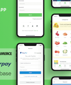 Grocery Food Delivery Service Flutter app for WooCommerce with Multivendor & Multi Location Features