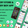 Grocery | Single Grocery Store Android User & Delivery Boy App With Admin Panel