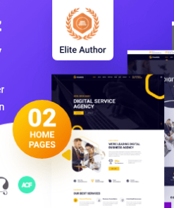 Growbiz - Digital Services Agency WordPress Theme