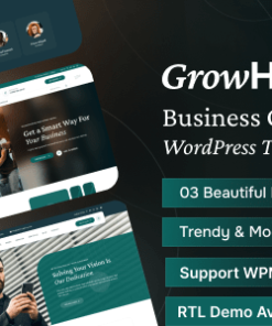 GrowHub - Business Consulting WordPress Theme