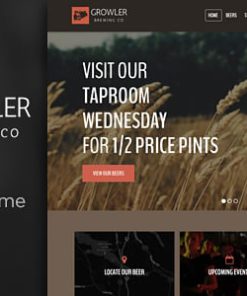 Growler - Brewery WordPress Theme