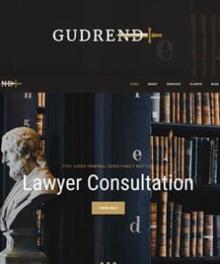 Gudrend - Lawyer Consultation WordPress Theme