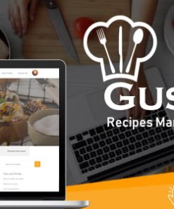 Gusto - Recipes Management System