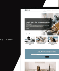 Gwen - Creative Personal WordPress Blog Theme