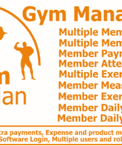 GyMan The GYM Management software in .net core