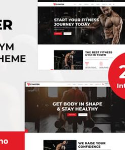 Gymster  - Fitness and Gym WordPress Theme