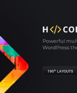 H-Code Responsive & Multipurpose WordPress Theme