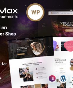 HaarMax - Barber And Salon WordPress Theme