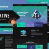 Hacktive - Cyber Security Service Elementor Template Kit