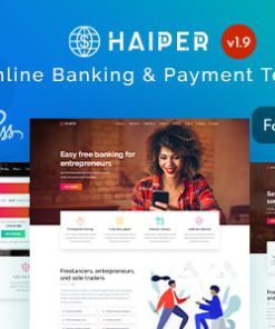 Haiper - React Next Online Banking & Payment Template