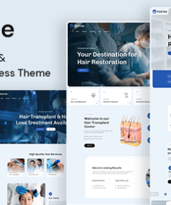 Hairise - Hair Transplantation and Hair Removal WordPress Theme