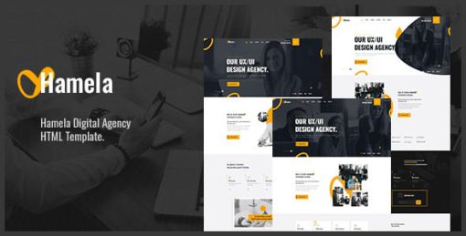 Hamela - Digital Agency Services HTML Template