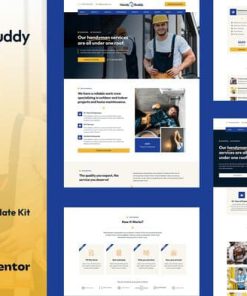 Handy Buddy - Handyman Services Elementor Pro Template Kit